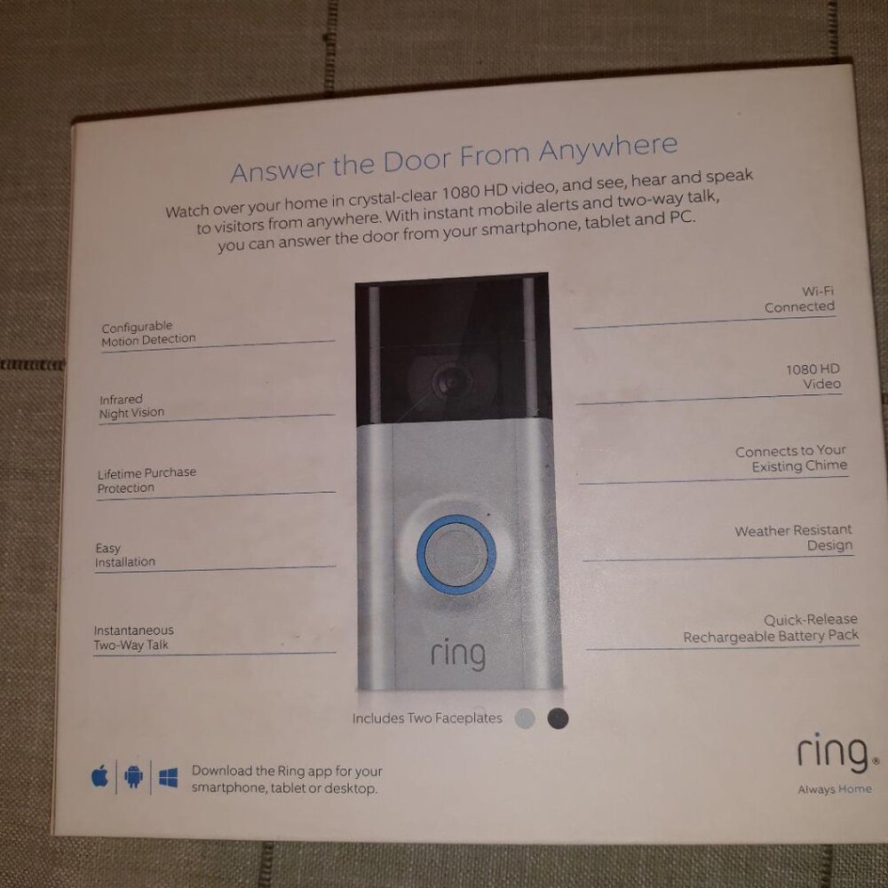 Ring Doorbell - Picture 3 of 5